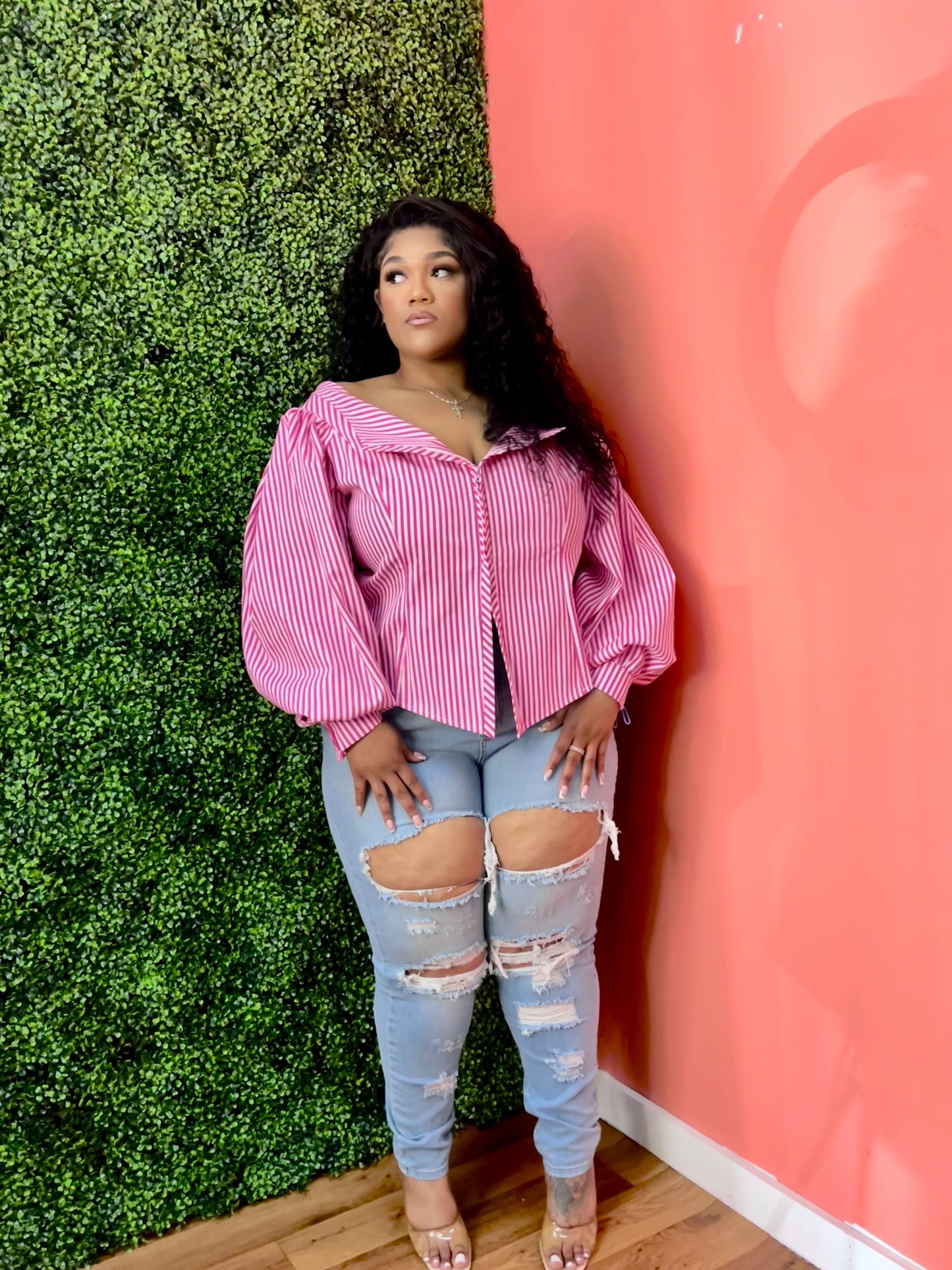 Sweet Heart Blouse Curvy