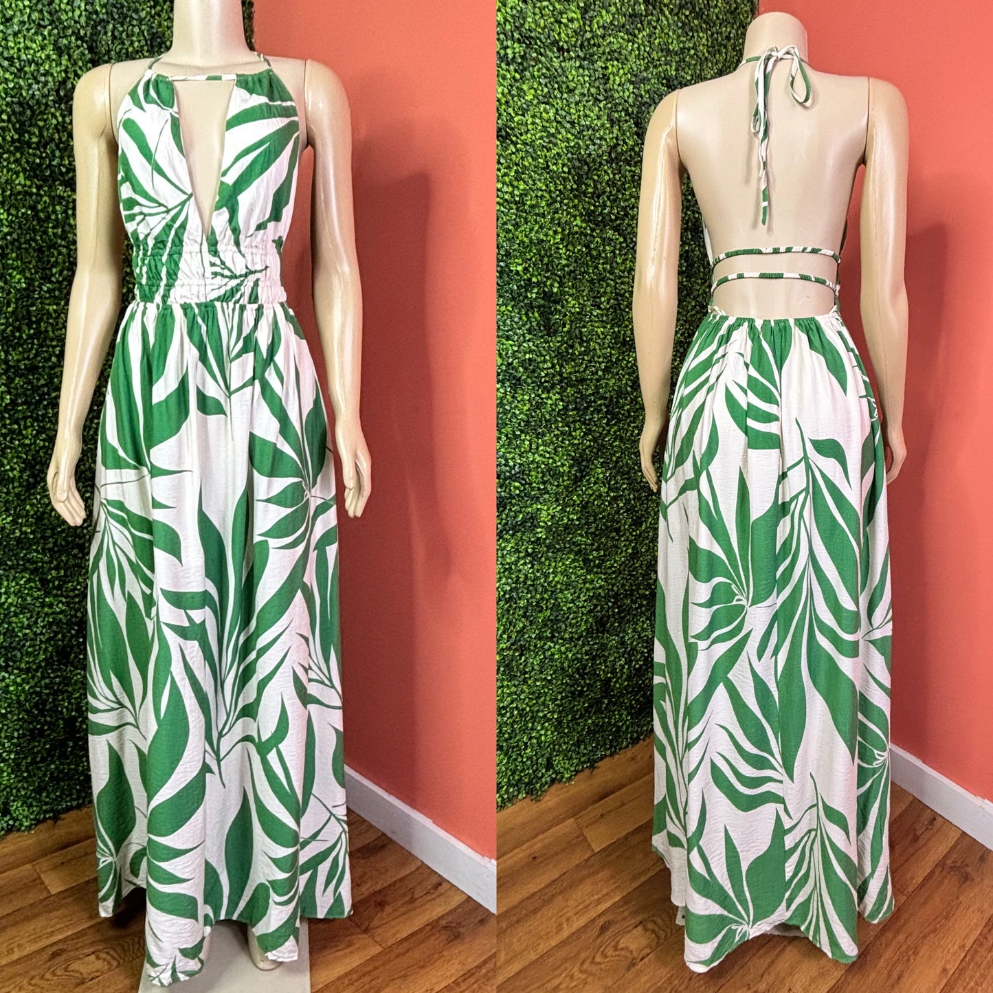 Emerald Leaf Maxi