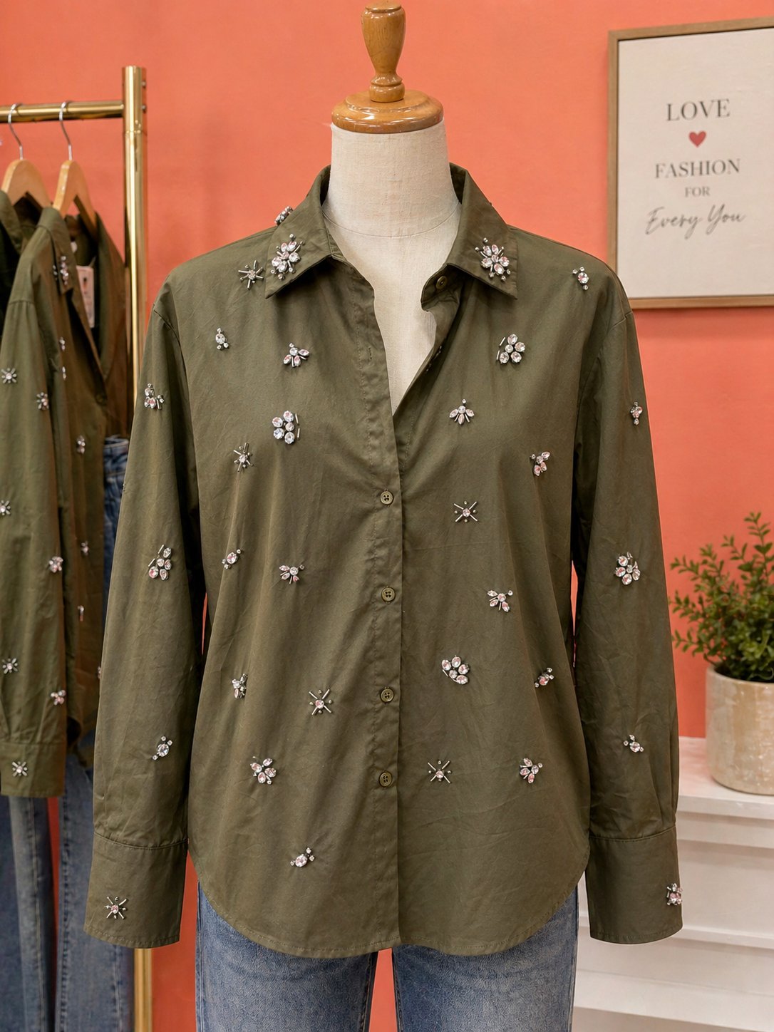 Brookie Crystal Blouse