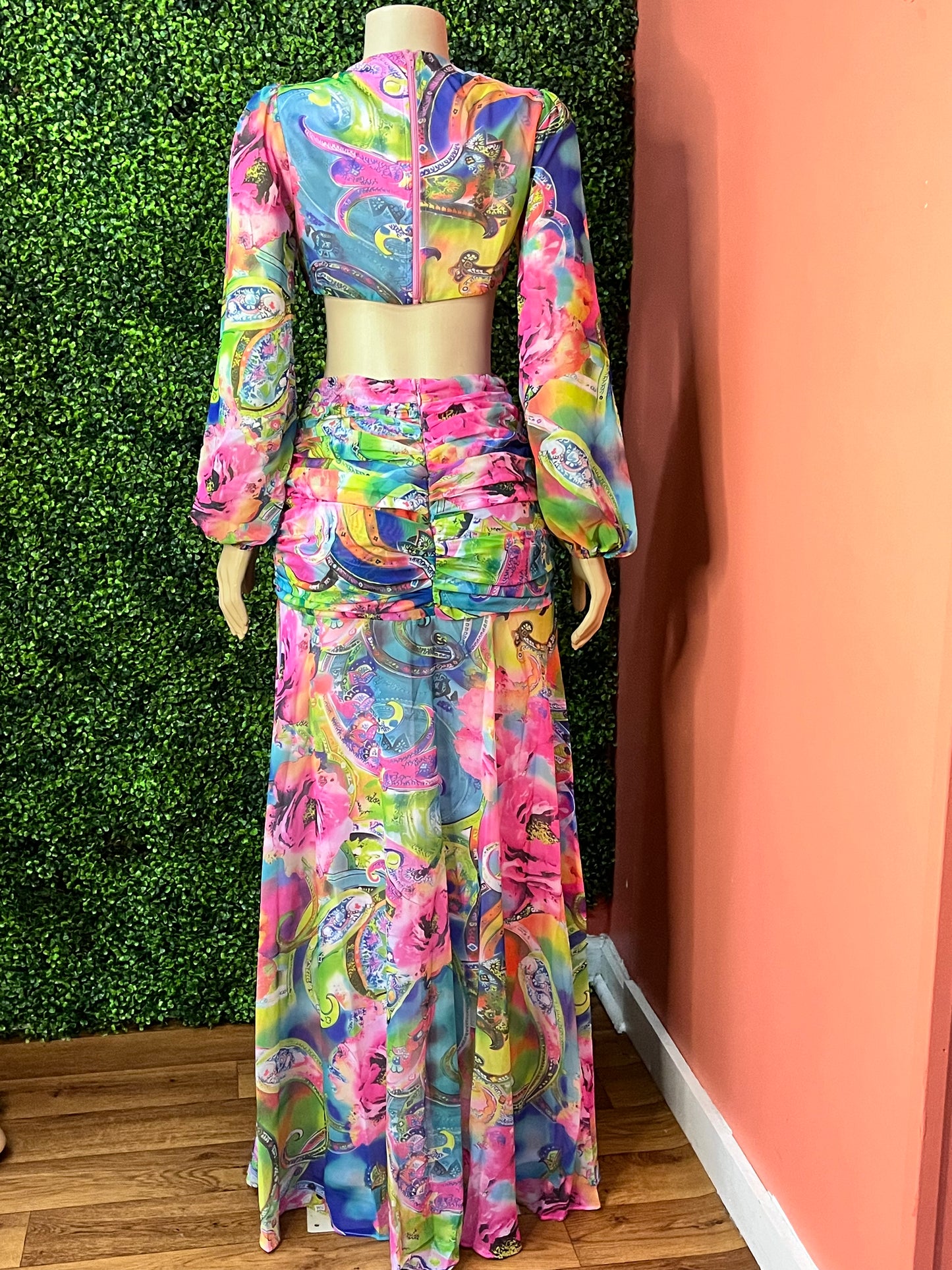 Flower Goddess Maxi Dress