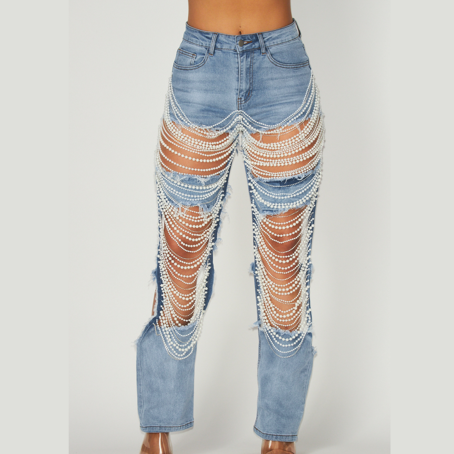 Pearly Maze Jeans