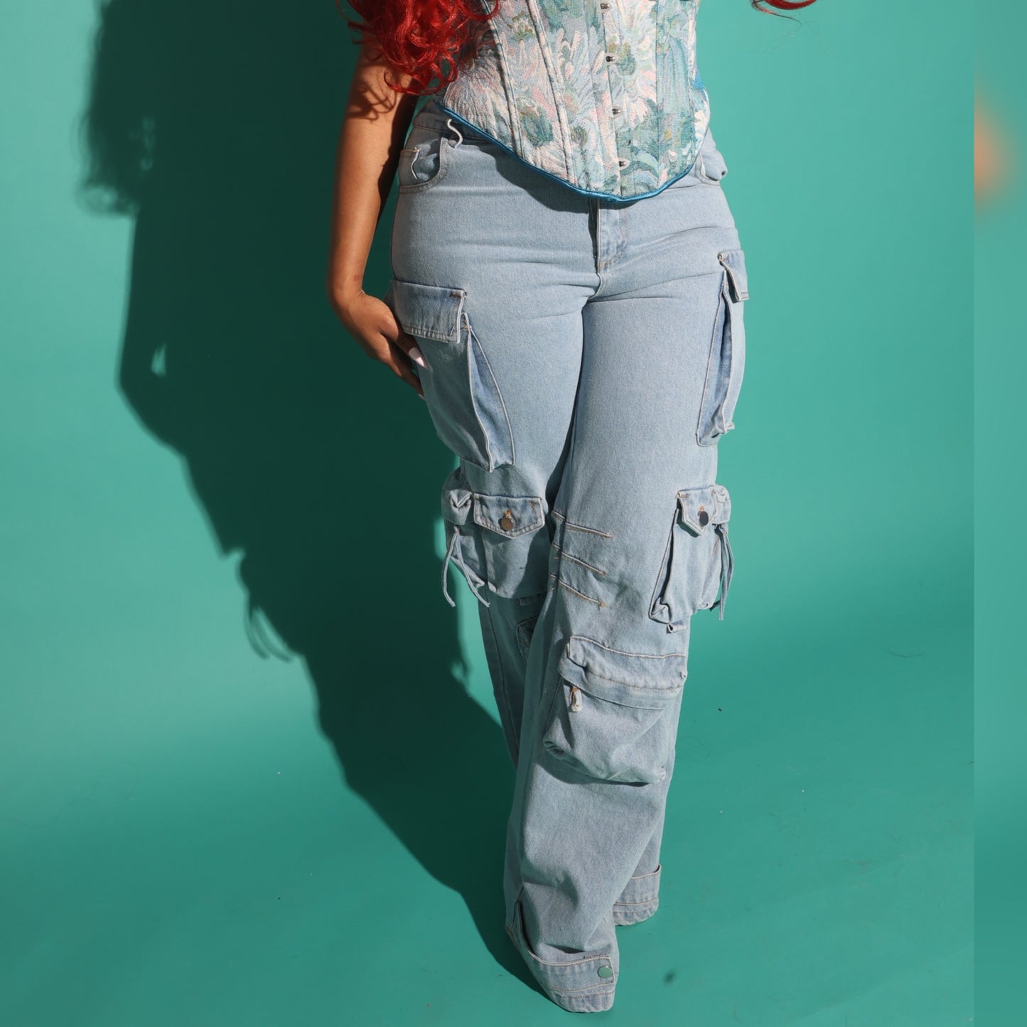 Caty Cargo Jeans