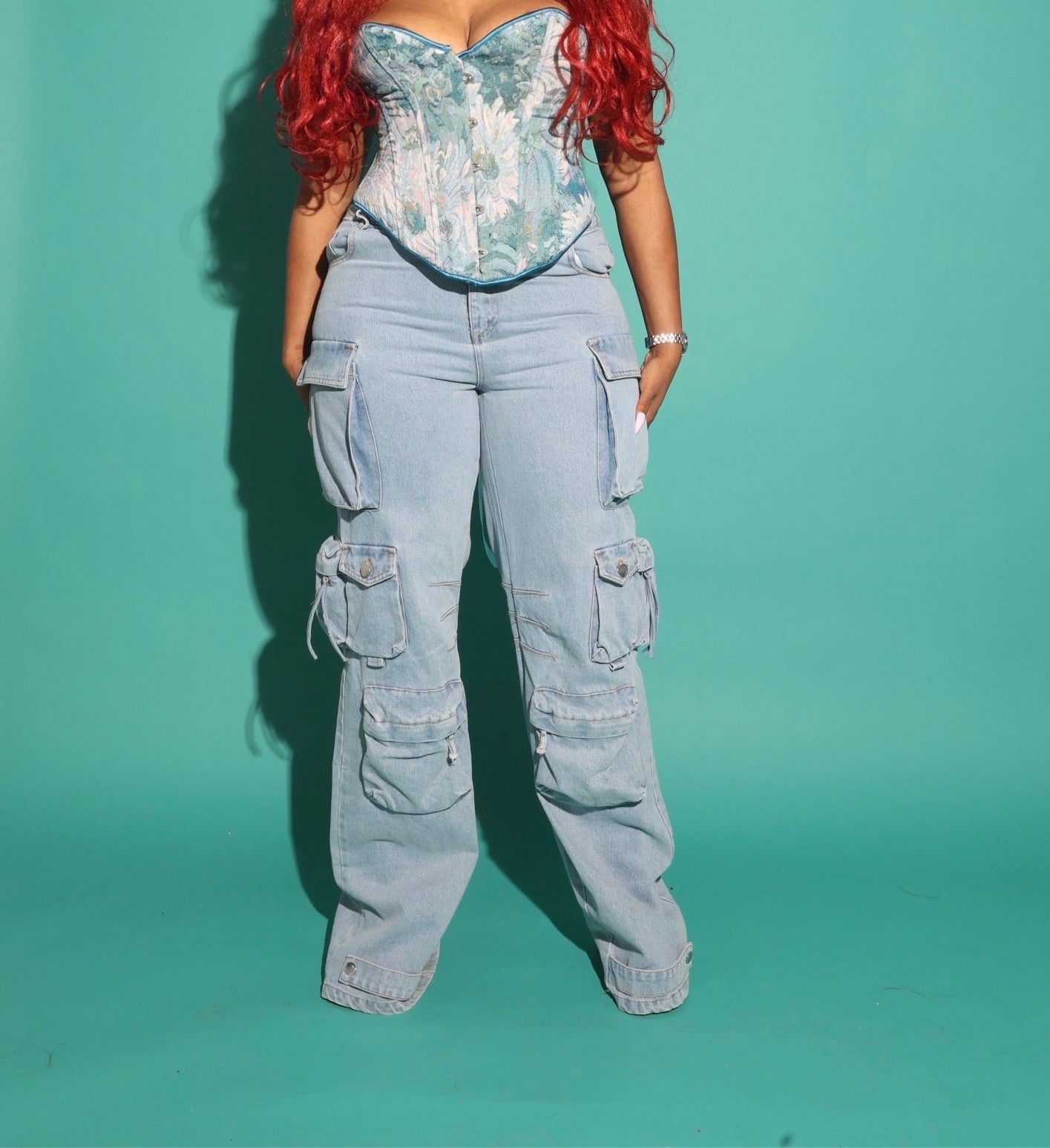 Caty Cargo Jeans