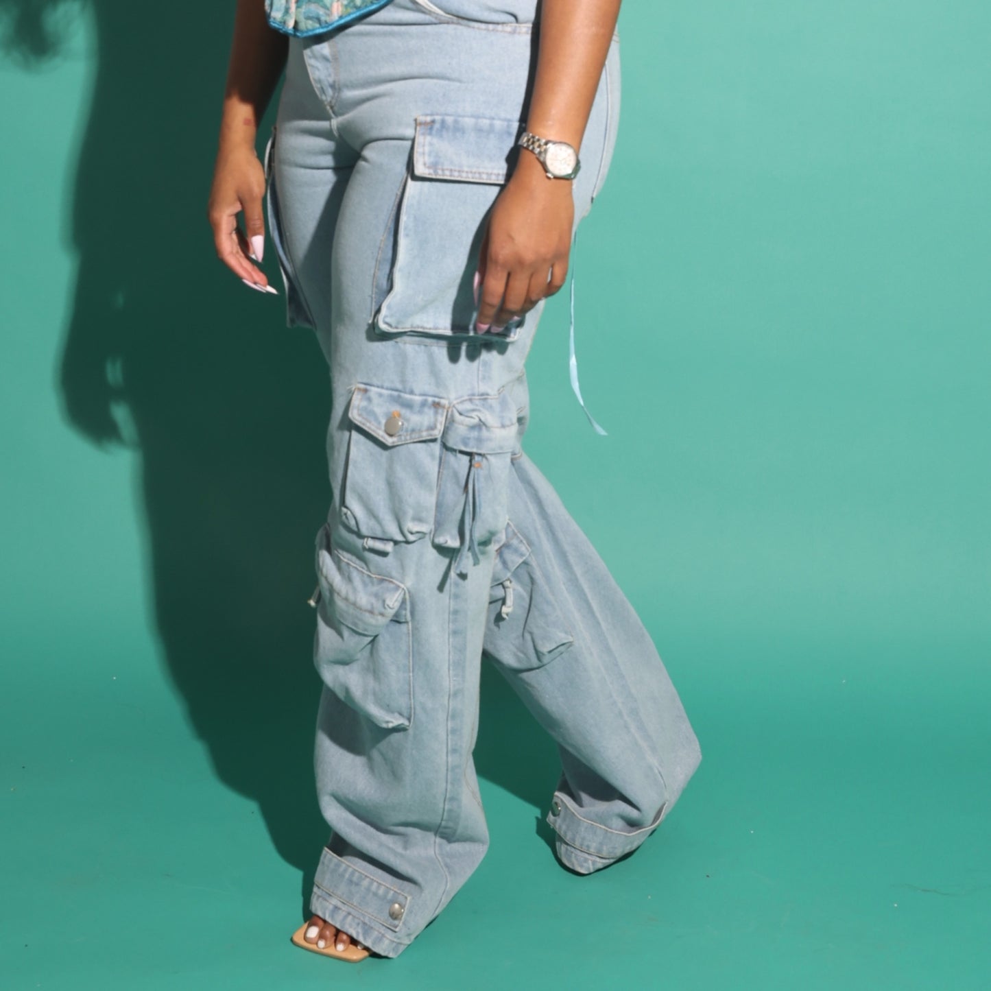 Caty Cargo Jeans