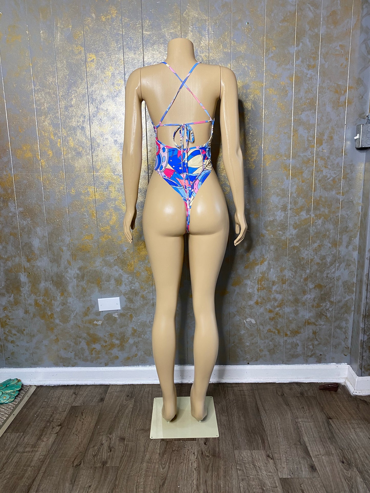 Pretty Paisley Swimming Set