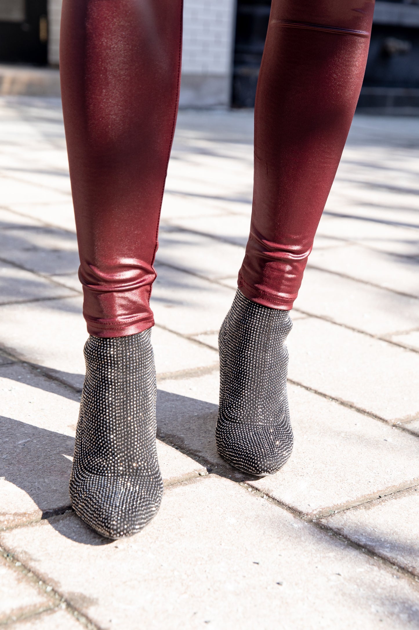 Butta Soft Leggings- Burgangy