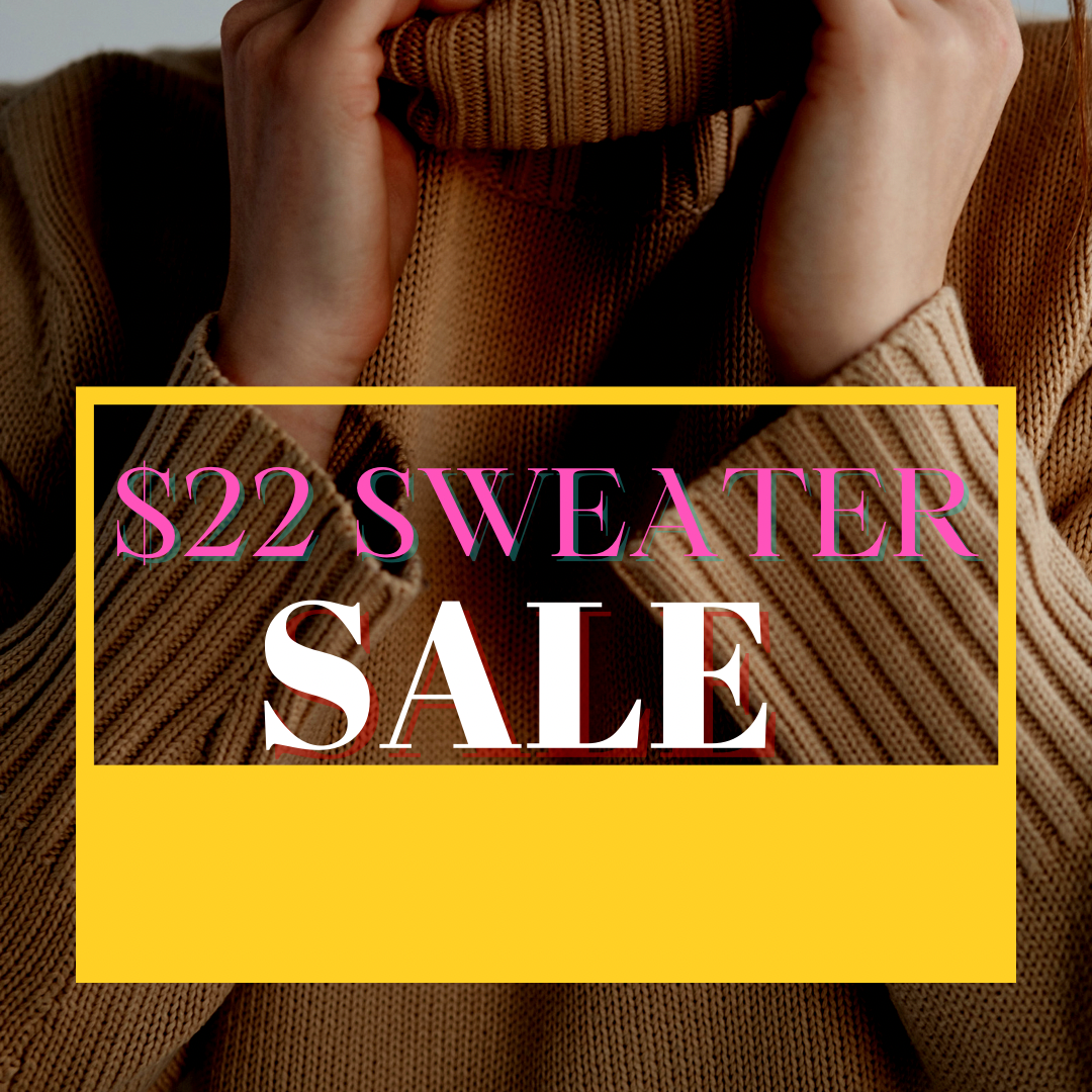 $22 Sweaters