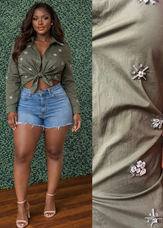 Brookie Crystal Blouse