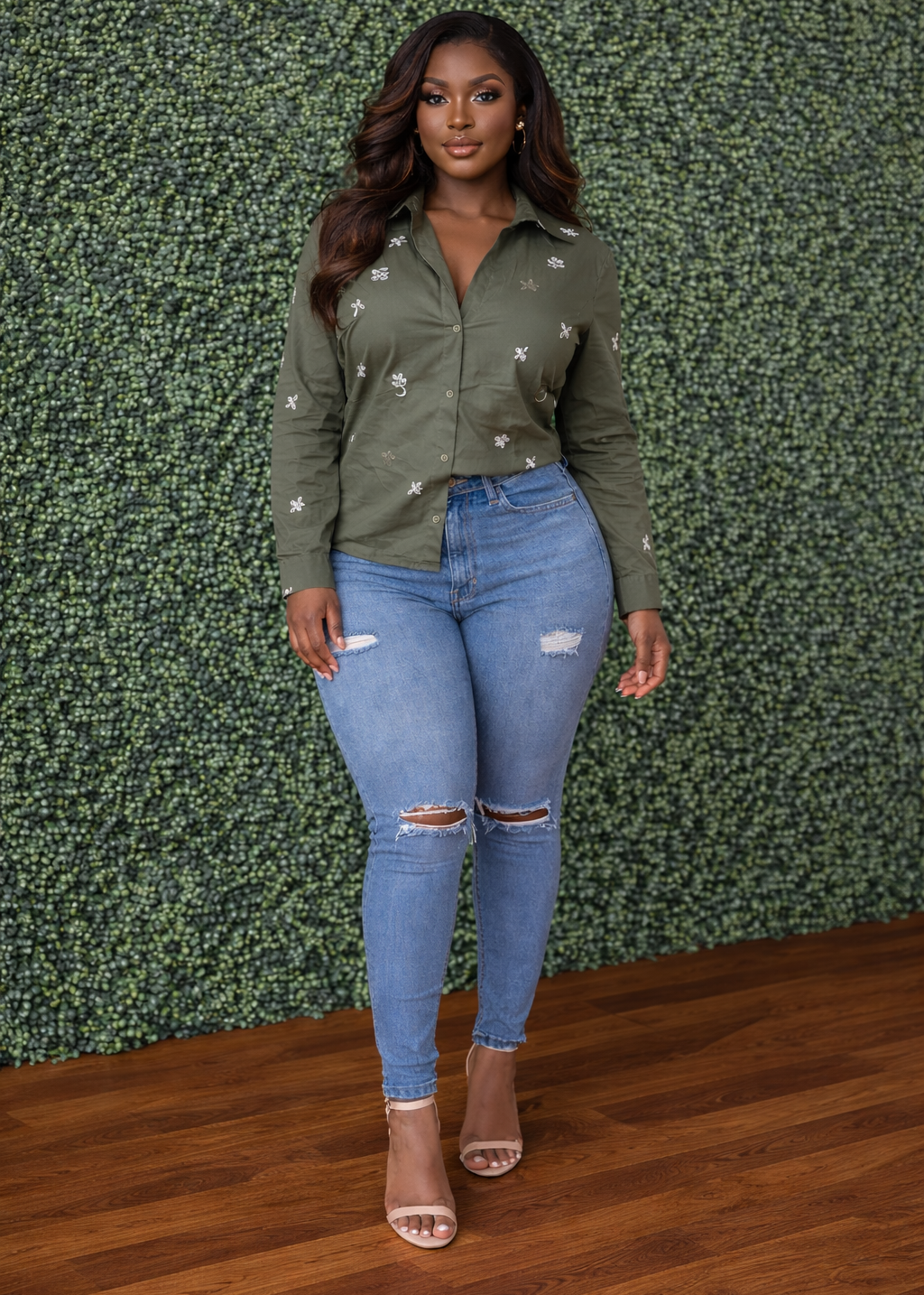 Brookie Crystal Blouse