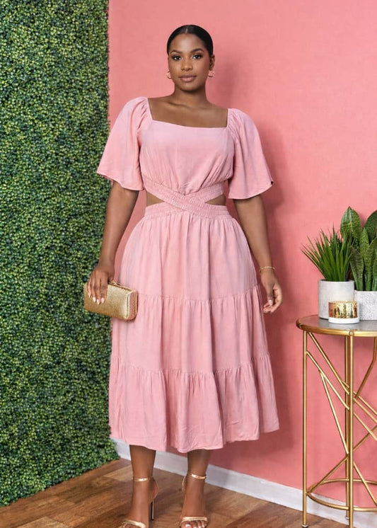 Girly Girl Dress Pt 2- Pink