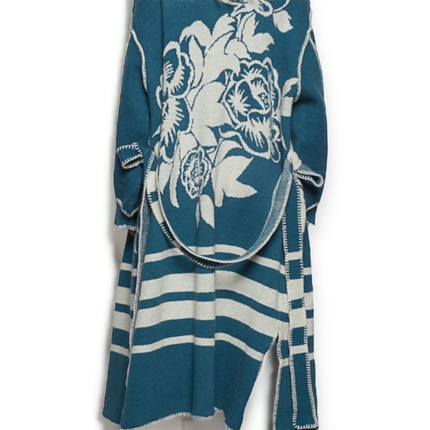 Teal Romance Cardigan