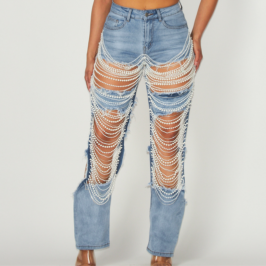 Pearly Maze Jeans
