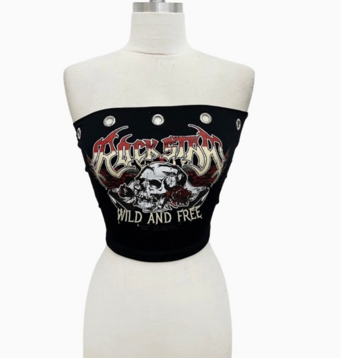 Moto Babe Tube Top