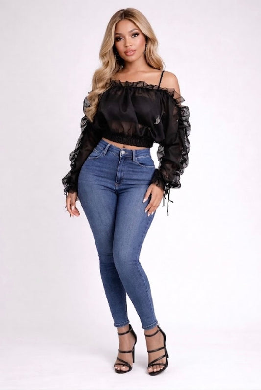 Brea Blouse- Black