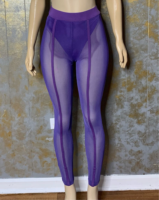 Marie Leggings- Purple